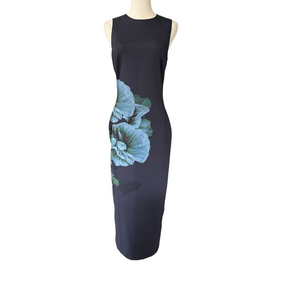 Ted Baker Cloudi Bodycon Dress Blue Size 2 NWT - Picture 2 of 15